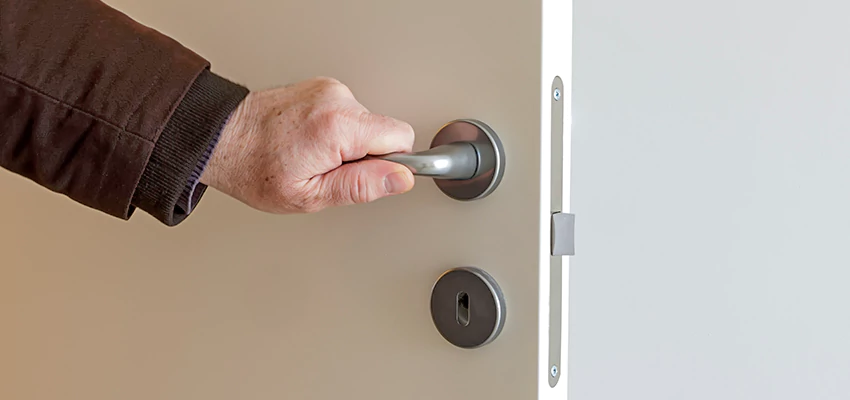 Restroom Locks Privacy Bolt Installation in Topanga, California